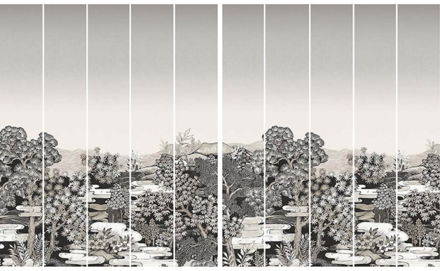 Обои Sensai/TOKUSHIMA Garden SENSAI дизайн інтер'єру